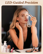 Transform Your Beauty Routine with the Ultimate 2-in-1 Rechargeable Eyebrow Trimmer and Facial Hair Remover for Effortless Grooming