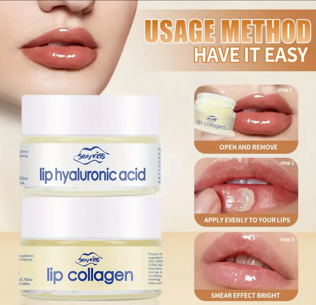 Hyaluronic Acid & Collagen Sleep Lip Mask