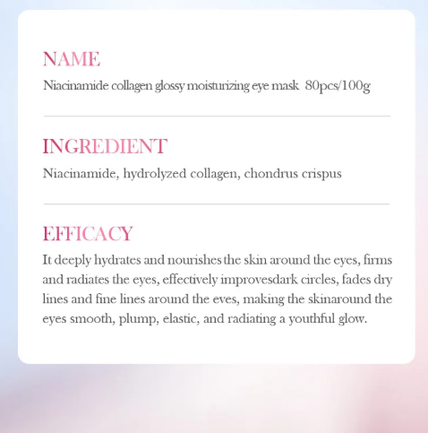 Nicotinamide Collagen Eye Mask
